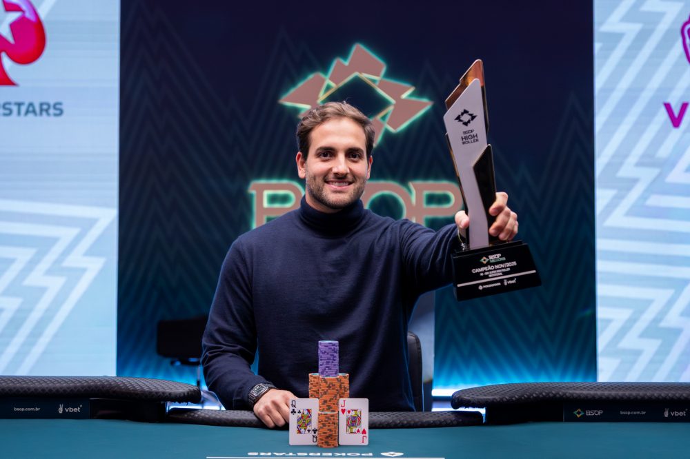 Campeão do 50K Super High Roller Invitational