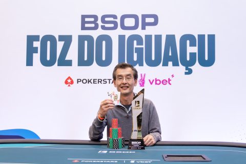 CAMPEÃO - RICARDO NAKAMURA - #39 LAST CHANCE HIGH ROLLER PKO - BSOP 2025 Etapa 5 - Foz do IguacuRTS-20