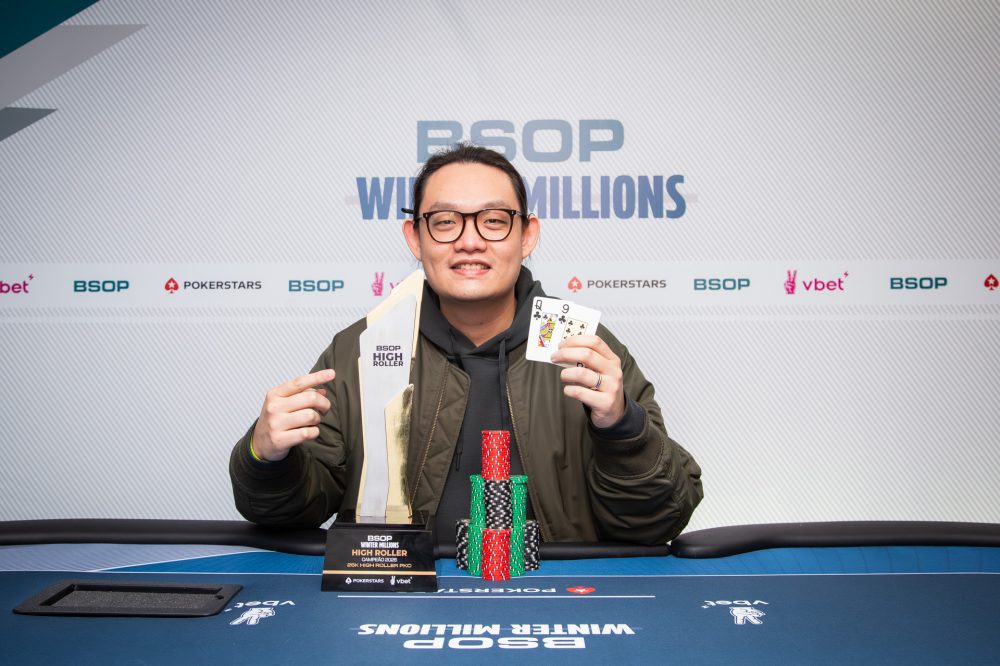 Wong Win Liang vence 25K High Roller PKO