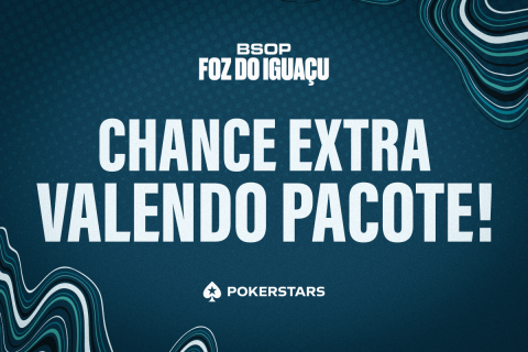 BSOP Foz do Iguaçu terá mais um satélite valendo pacote no PokerStars