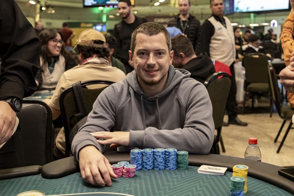 Pedro Grochocki lidera Dia 1C do Championship do BSOP Millions