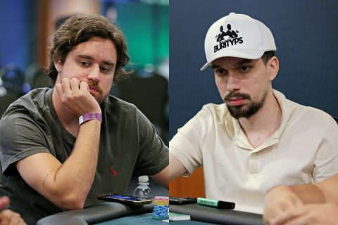 Leonardo Carlessi e Renan Buriti disputam ponto a ponto a liderança do Campeonato Brasileiro de Poker
