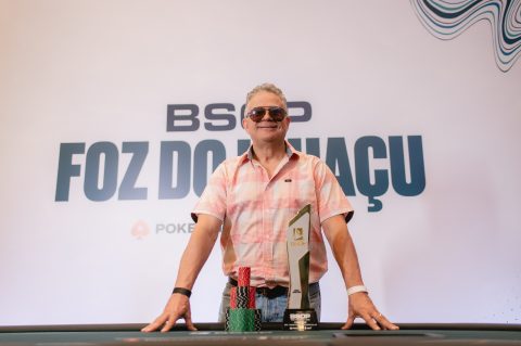 Carlos Lima vence Grand High Roller do BSOP Foz