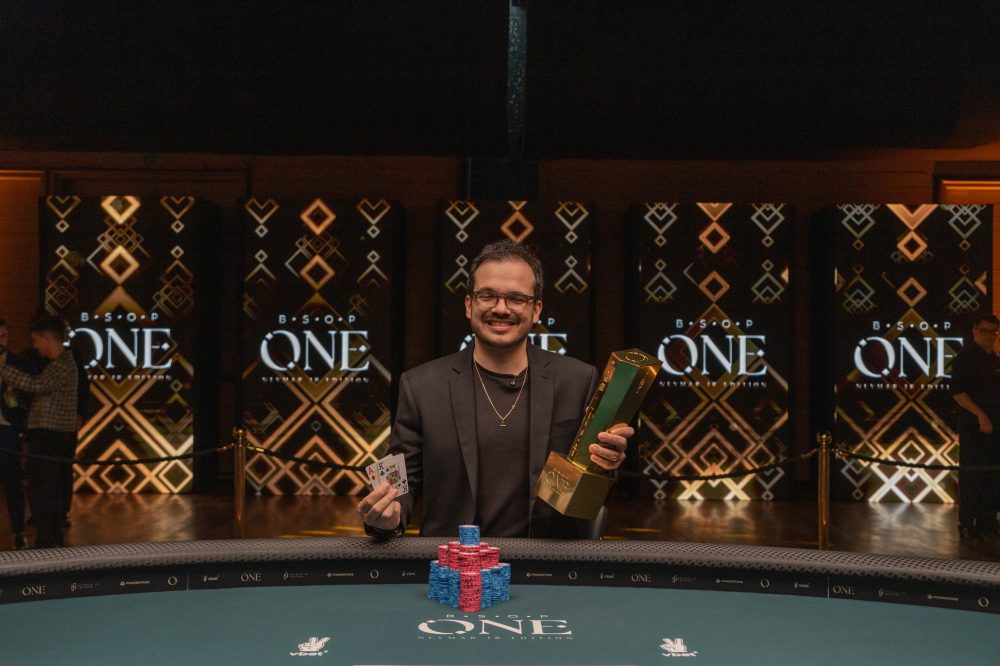 Will Arruda campeão do 100K Super High Roller