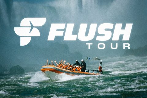 Flush Tour preparou várias ativações fora das mesas em Foz do Iguaçu