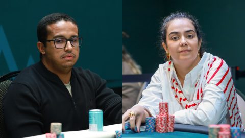 Victor Bonifácio encontra um de três outs no river e elimina Larissa Metran no Main Event do BSOP Rio Quente