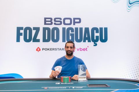 José Arenstein, campeão do HORSE no BSOP Foz