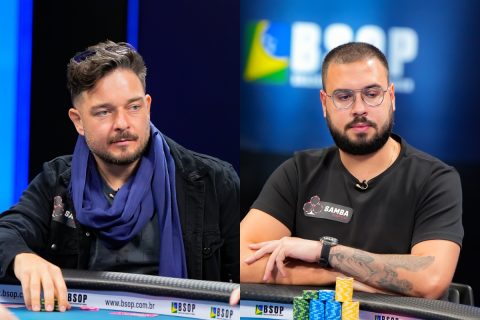 Fabiano Kovalski e Lucas Rocha foram protagonistas de uma grande mão