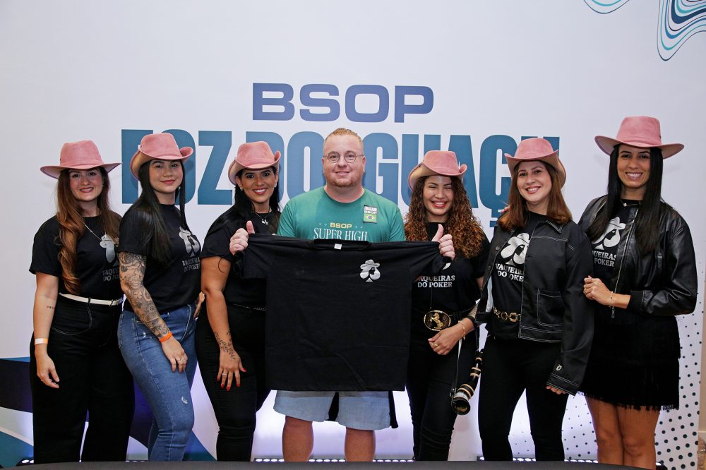 Loucuras do Oitavo e Vaqueiras do Poker animam o salão do BSOP Foz do Iguaçu