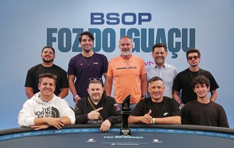 Mesa Final do Main Event do BSOP Foz do Iguaçu está formada
