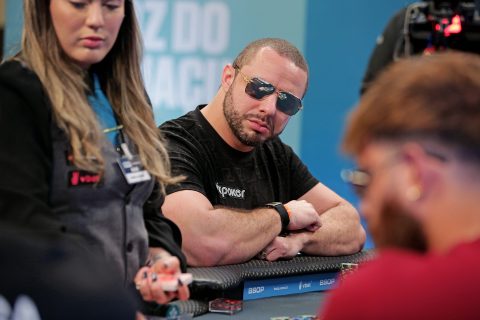 Ramon Pessoa bolha o 25K Super High Roller do BSOP Foz