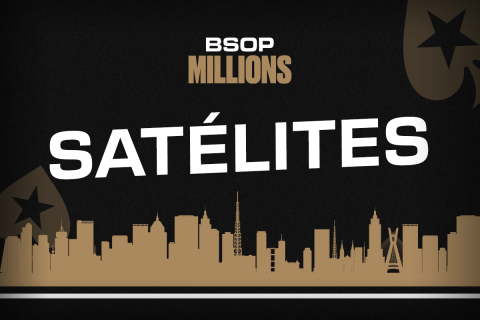 Satélite para o BSOP Millions terá horário diferente nesta terça-feira