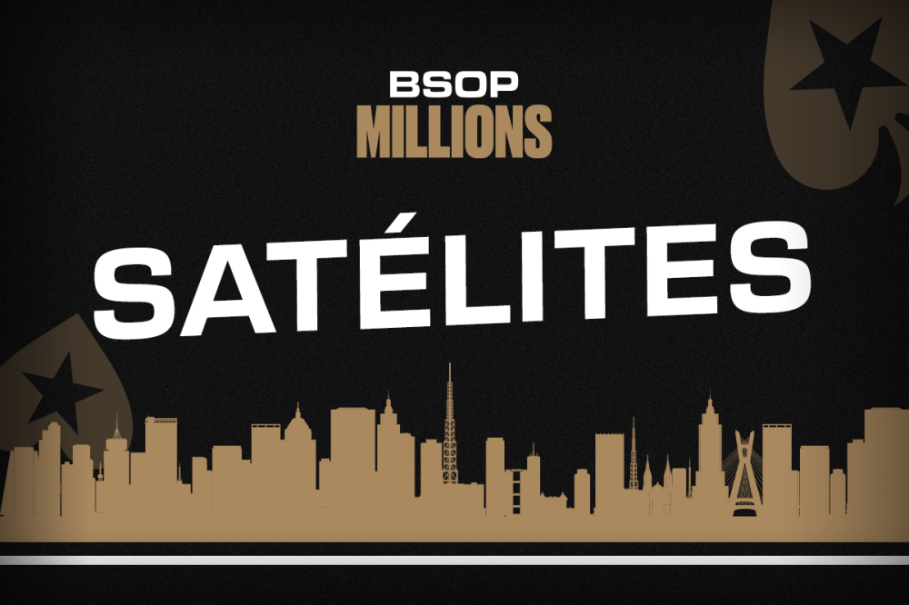 Satélites para o BSOP Millions massacram garantido