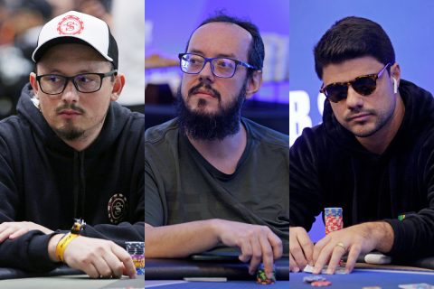 Leocir Carneiro, Geraldo Cesar e Ramon Sorgatto se garantiram na próxima etapa do BSOP