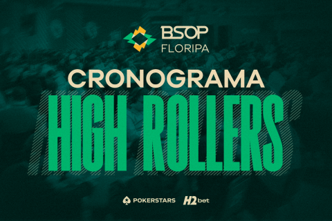 BSOP Floripa terá opções diárias de High Rollers na grade