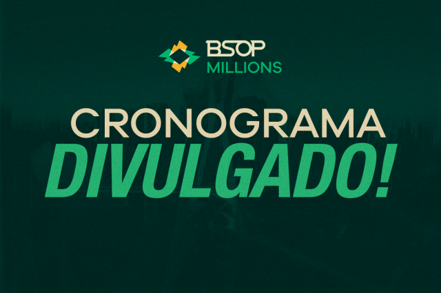 BSOP Millions 2026: confira a grade de torneios da maior edição da história da série