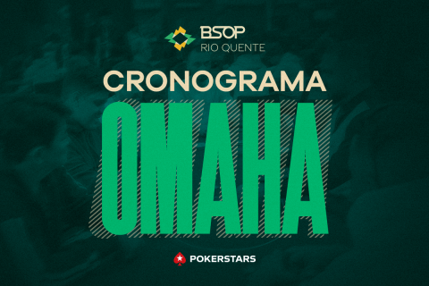 Confira as opções de torneios Omaha do BSOP Rio Quente
