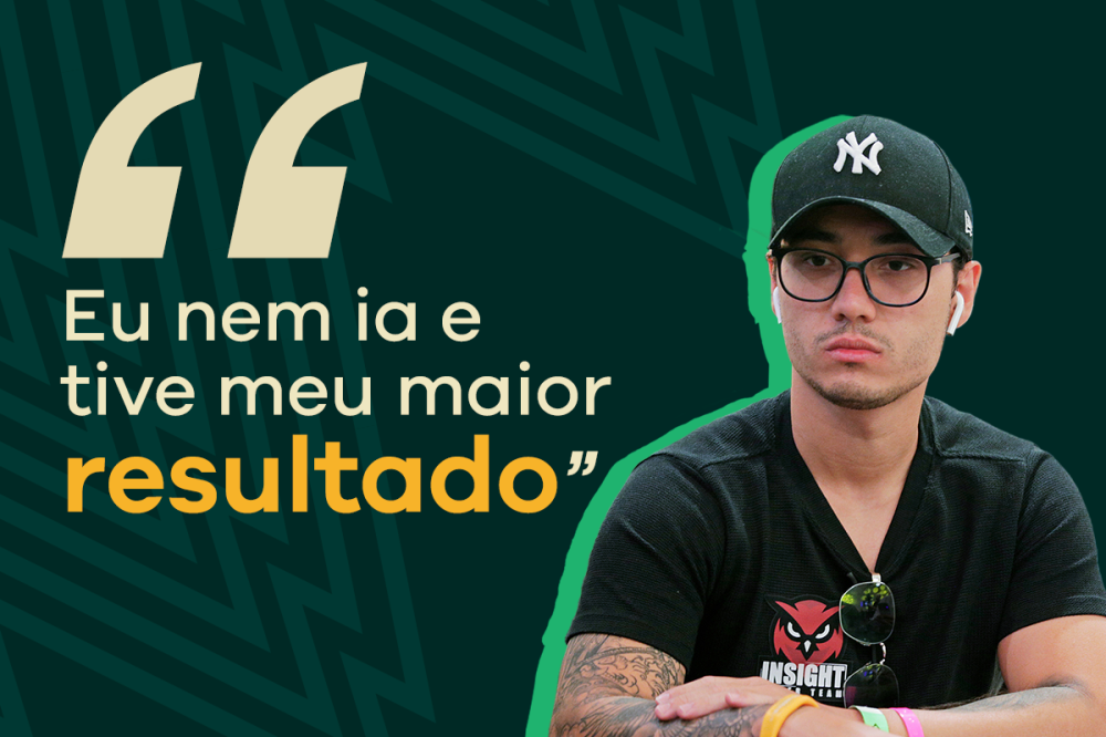 Matheus Rocha conquistou o maior resultado da carreira no BSOP Summer