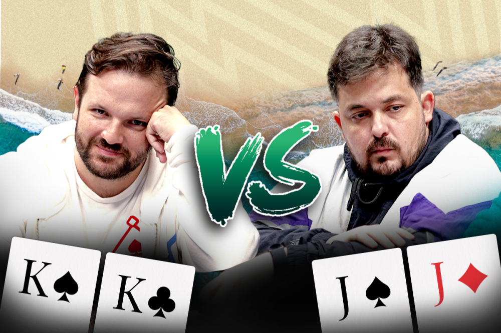 Vitor Dzivielevski e Gabriel Medeiros foram personagens de mão épica no BSOP