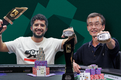 Bernardo Peters e Ricardo Nakamura tiveram ROI impressionantes no BSOP São Paulo