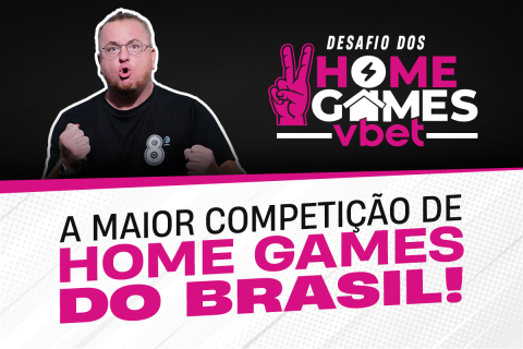 Desafio dos Home Games VBET terá um formato de disputa que irá priorizar a emoção