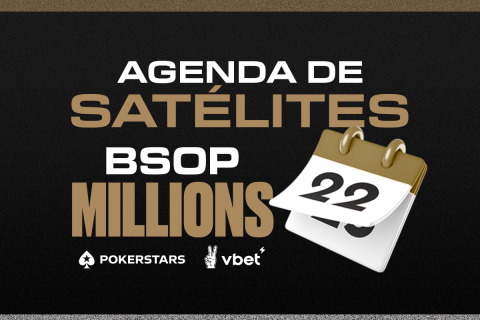 Jogadores possuem diversas oportunidade de se classificarem para o BSOP Millions