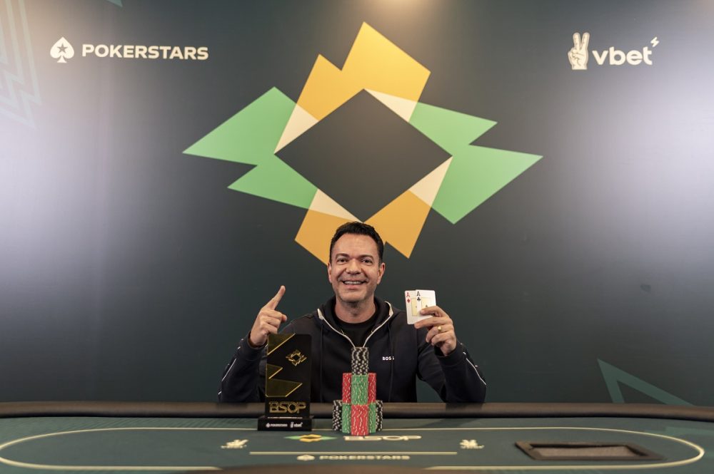 Carlos Medeiros, campeão do 8-Max One Day do BSOP Millions