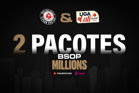 Copa Rafa Moraes e Liga da Lali vão levar dois jogadores ao BSOP Millions