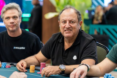 David Dayan, chip leader do Dia 1 do 2-Day High Roller