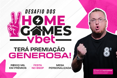 Desafio do Home Game VBET distribuirá prêmios coletivo e individualmente