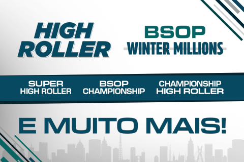 Organização preparou uma grade especial para o BSOP Winter Millions