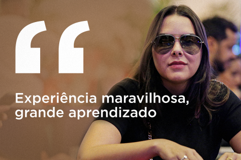 Larissa Dantas abdicou do aniversário para disputar o BSOP Winter Millions