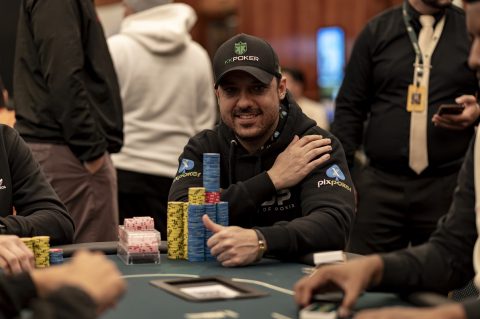 Marcelo Rodrigues, chip leader do Dia 1B do Start-Up