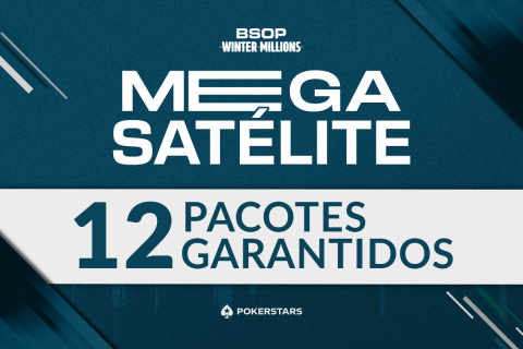 Mega Satélite para o BSOP Winter Millions começa às 21h