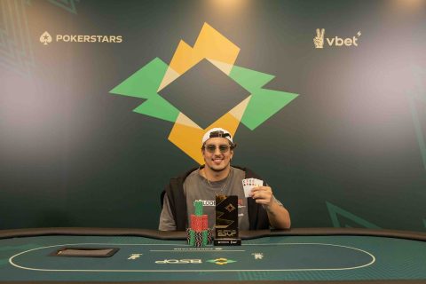 Pedro El Kadri, campeão do Pot-Limit Omaha do BSOP Millions
