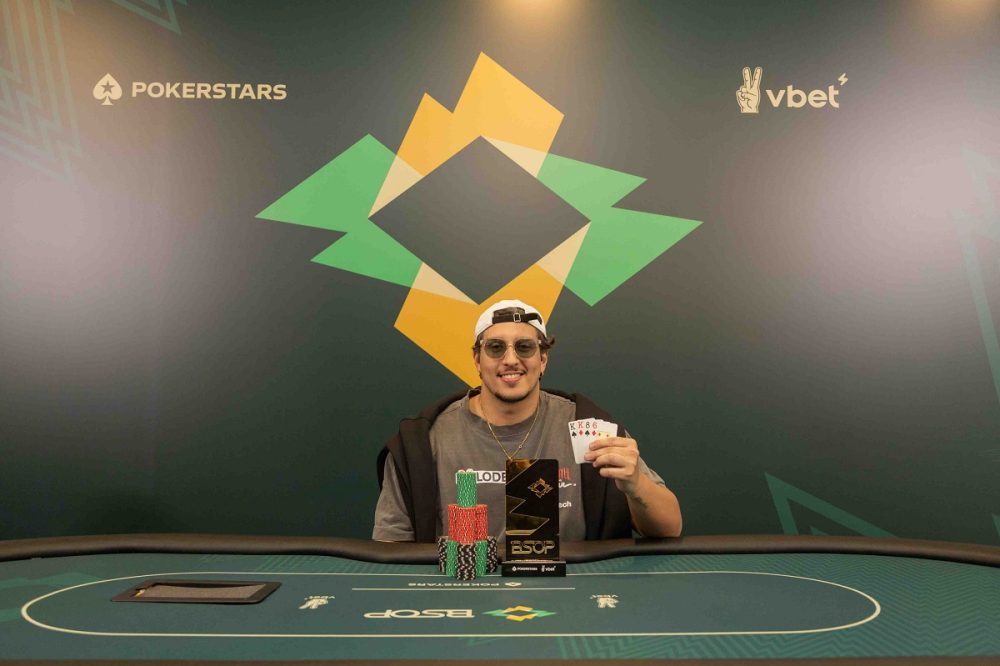 Pedro El Kadri, campeão do Pot-Limit Omaha do BSOP Millions