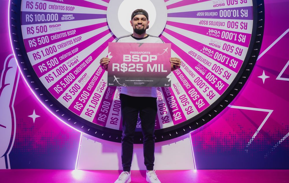 Roda Gigante de Prêmios da VBET distribui mais de R$ 125 mil