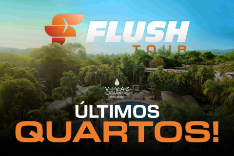 Flush Tour está com as últimas unidades para o BSOP Foz do Iguaçu