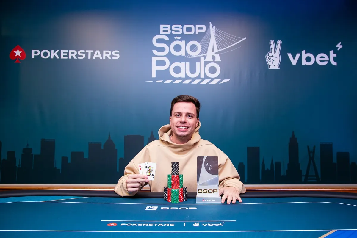 Arthur Metz - Campeão Super 500 - BSOP São Paulo