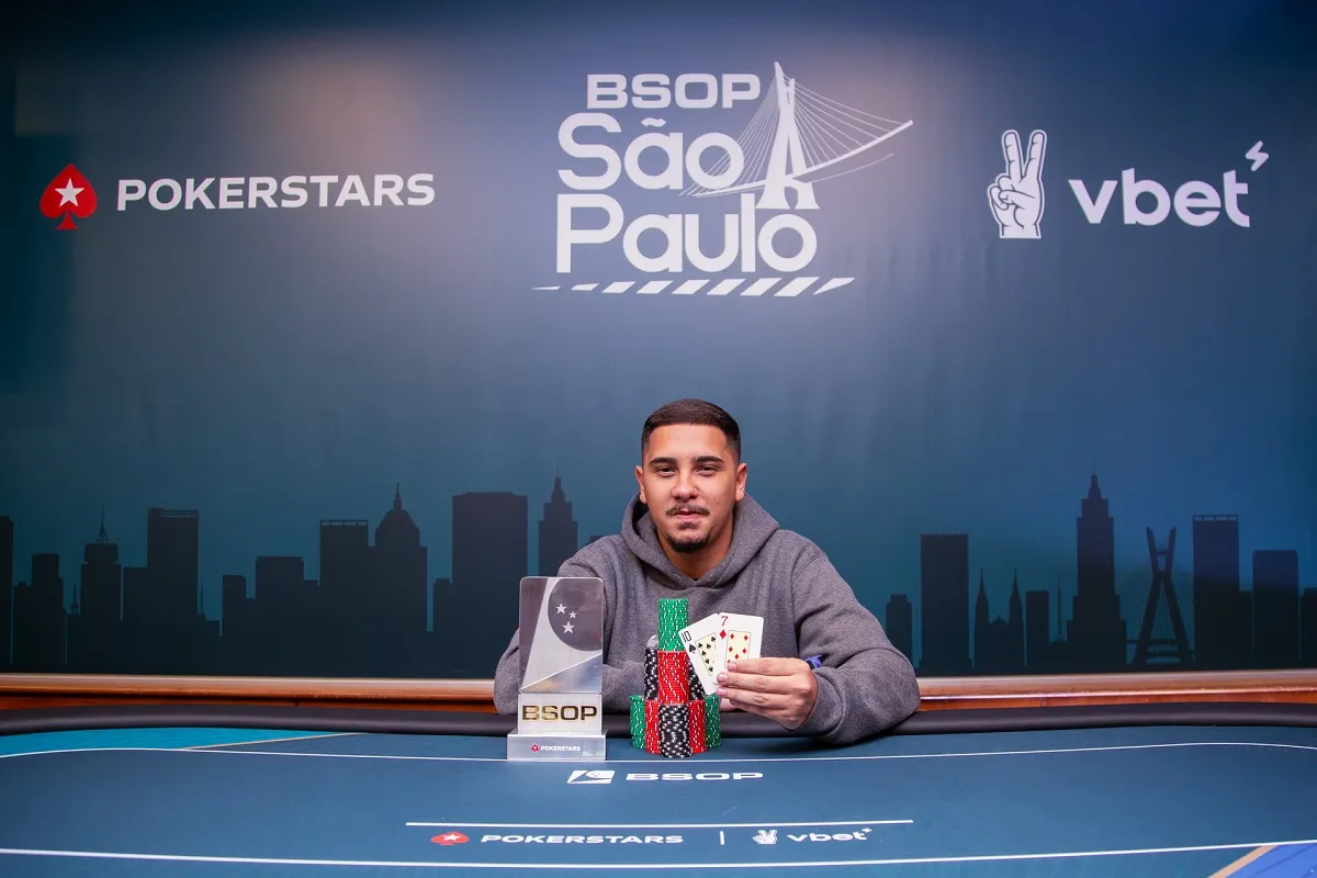Gabriel Antunes - Campeão Freezeout KO - BSOP São Paulo