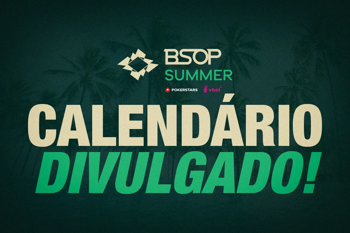 BSOP Summer terá 56 torneios no cronograma