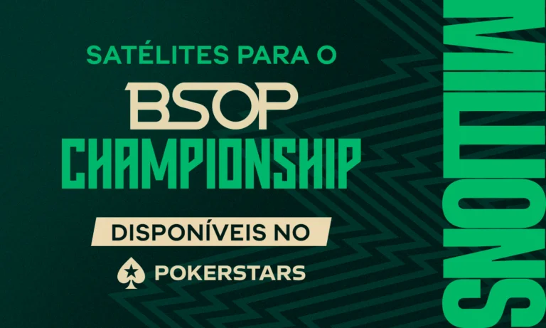 Primeiro satélite para o BSOP Championship acontece neste domingo no PokerStars