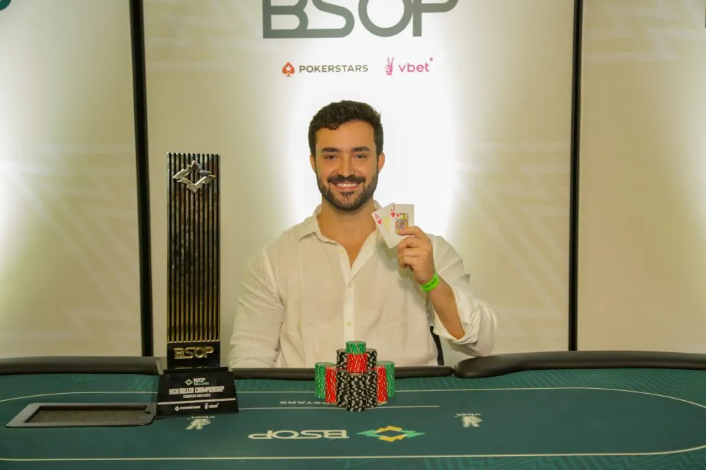 Matheus Machado campeão do High Roller Championship