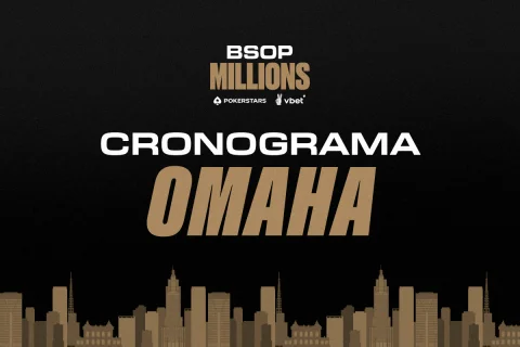 Omaha terá várias vertentes no BSOP Millions