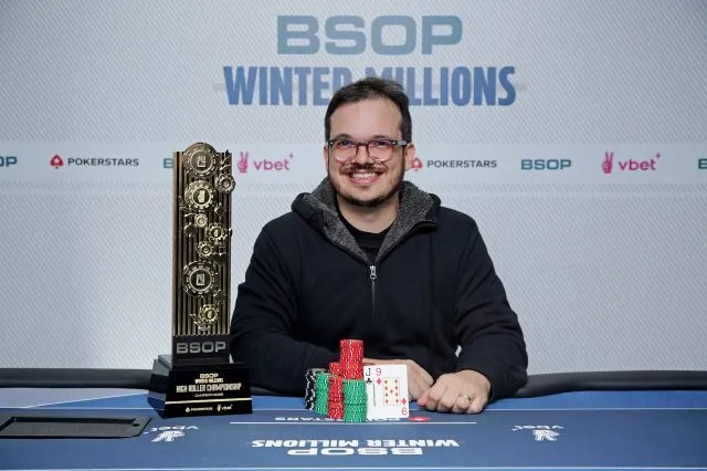 Campeão High Roller Championship - BSOP 2025 Winter - Etapa 4