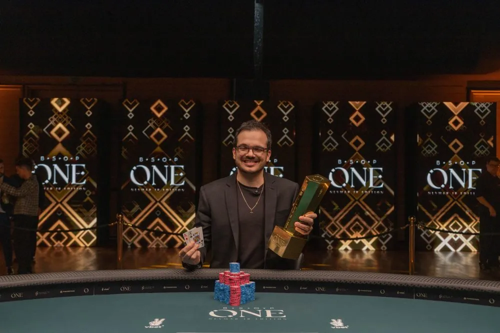 Will Arruda campeão do 100K Super High Roller