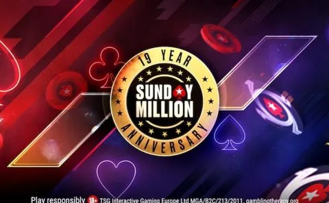 Sunday Million de Aniversario pagará uma grande forra ao campeão