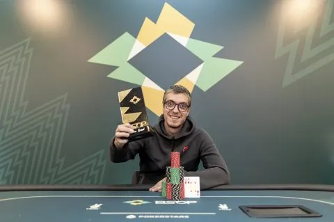 Brunno Karpfenstein, campeão do 6K 1-Day Deepstack do BSOP Millions