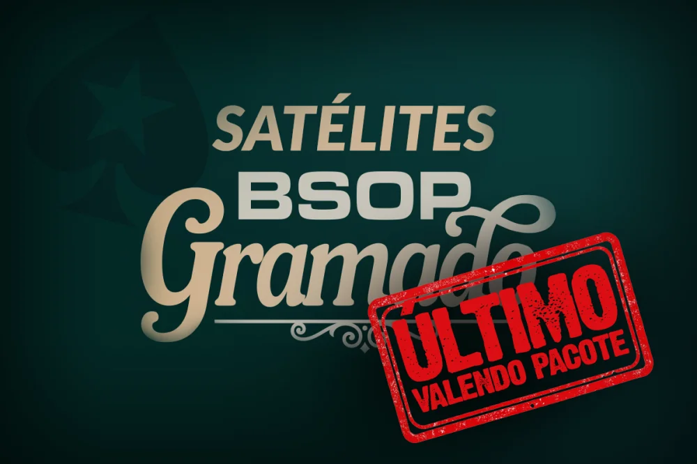 É a última oportunidade dos jogadores garantiram buy-in do Main Event e pacote para o BSOP Gramado